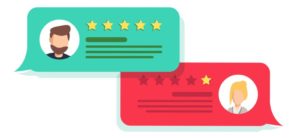 Avis négatif et positif