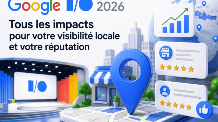 Google I/O 2026 : tous les impacts pour votre visibilité locale et votre réputation