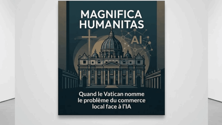 Magnifica Humanitas : quand le Vatican nomme le problème du commerce local face à l&rsquo;IA