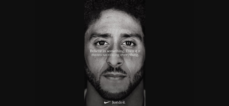 Colin Kaepernick Nike, stratégie e-réputation